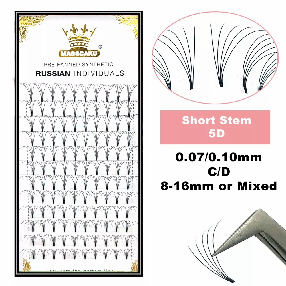 MASSCAKU Premade Russian Volum - Eyelash Extension Russian recension och pris