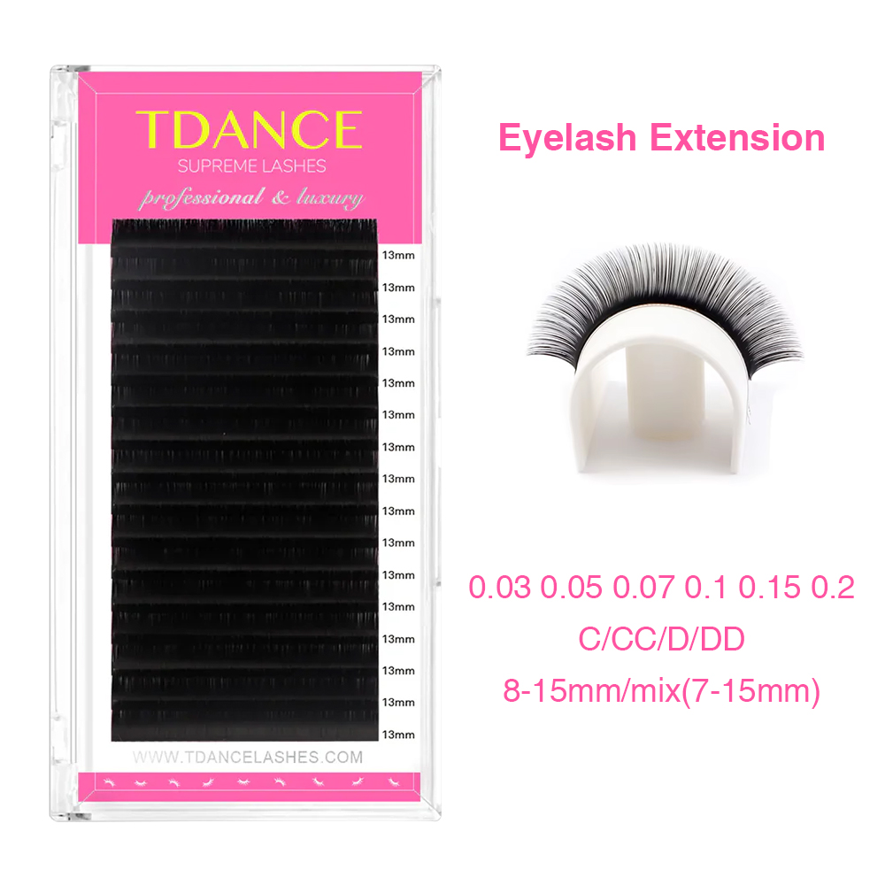 TDANCE Eyelash Extension 16Row - Eyelash Extension Russian recension och pris