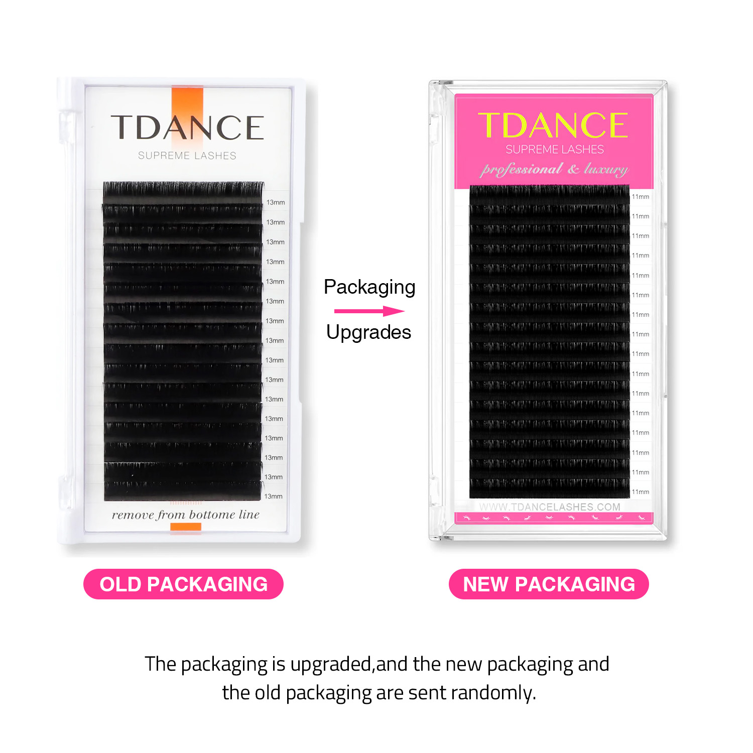 TDANCE Eyelash Extension 16Row - Eyelash Extension Russian recension och pris