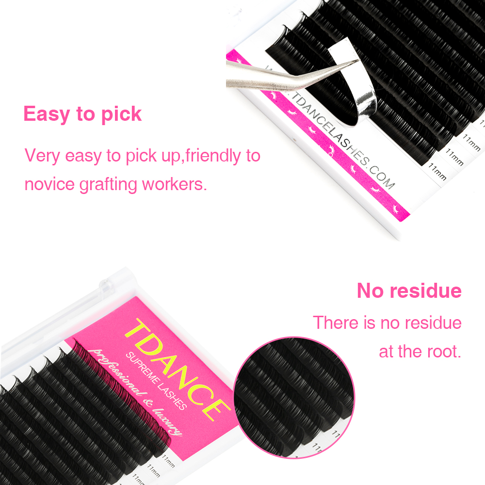 TDANCE Eyelash Extension 16Row - Eyelash Extension Russian recension och pris