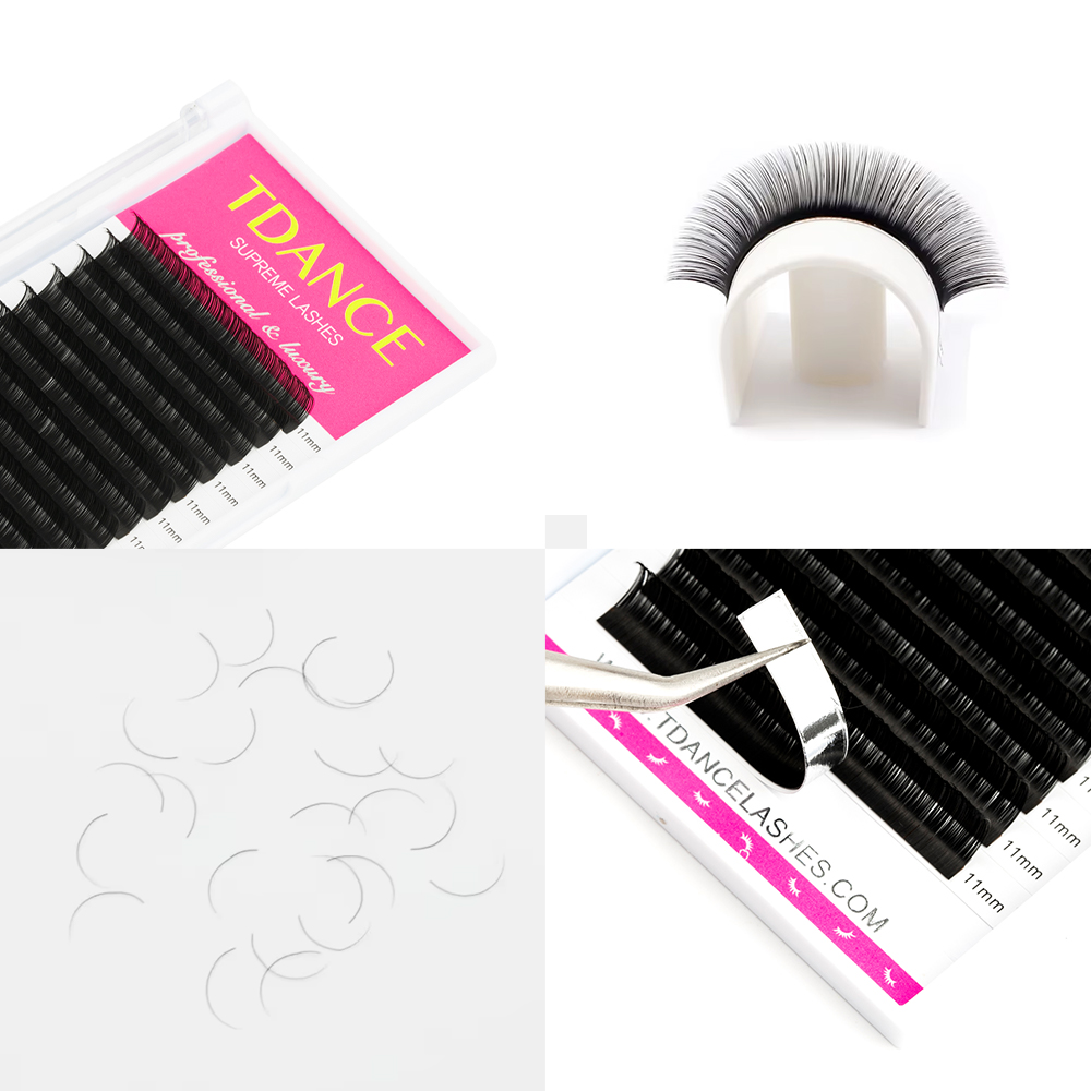TDANCE Eyelash Extension 16Row - Eyelash Extension Russian recension och pris