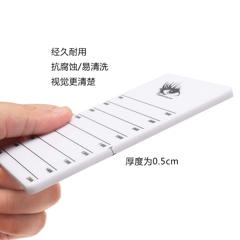 1Pc Acrylic Lash Holder Palett - Eyelash Extension Look recension och pris