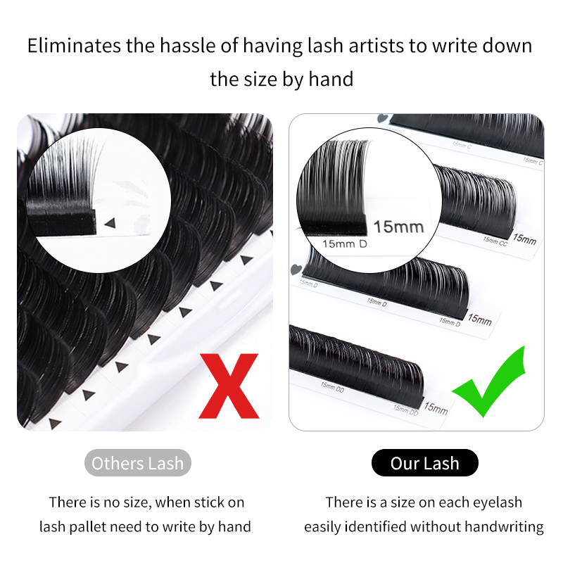 Winky Beauty Custom Your Logo  - Eyelash Extension Russian recension och pris