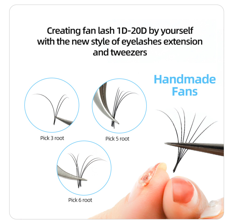 AGUUD J B C CC D Russian Volum - Eyelash Extension Russian recension och pris