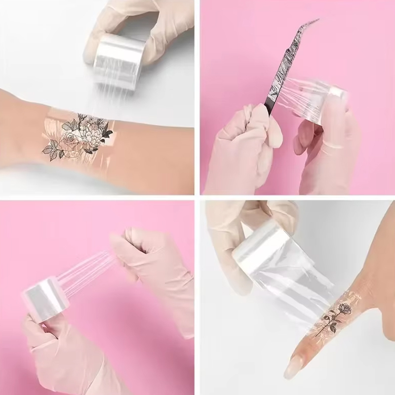 200m/Roll Clear Makeup Film Li - Eyelash Extension Look recension och pris