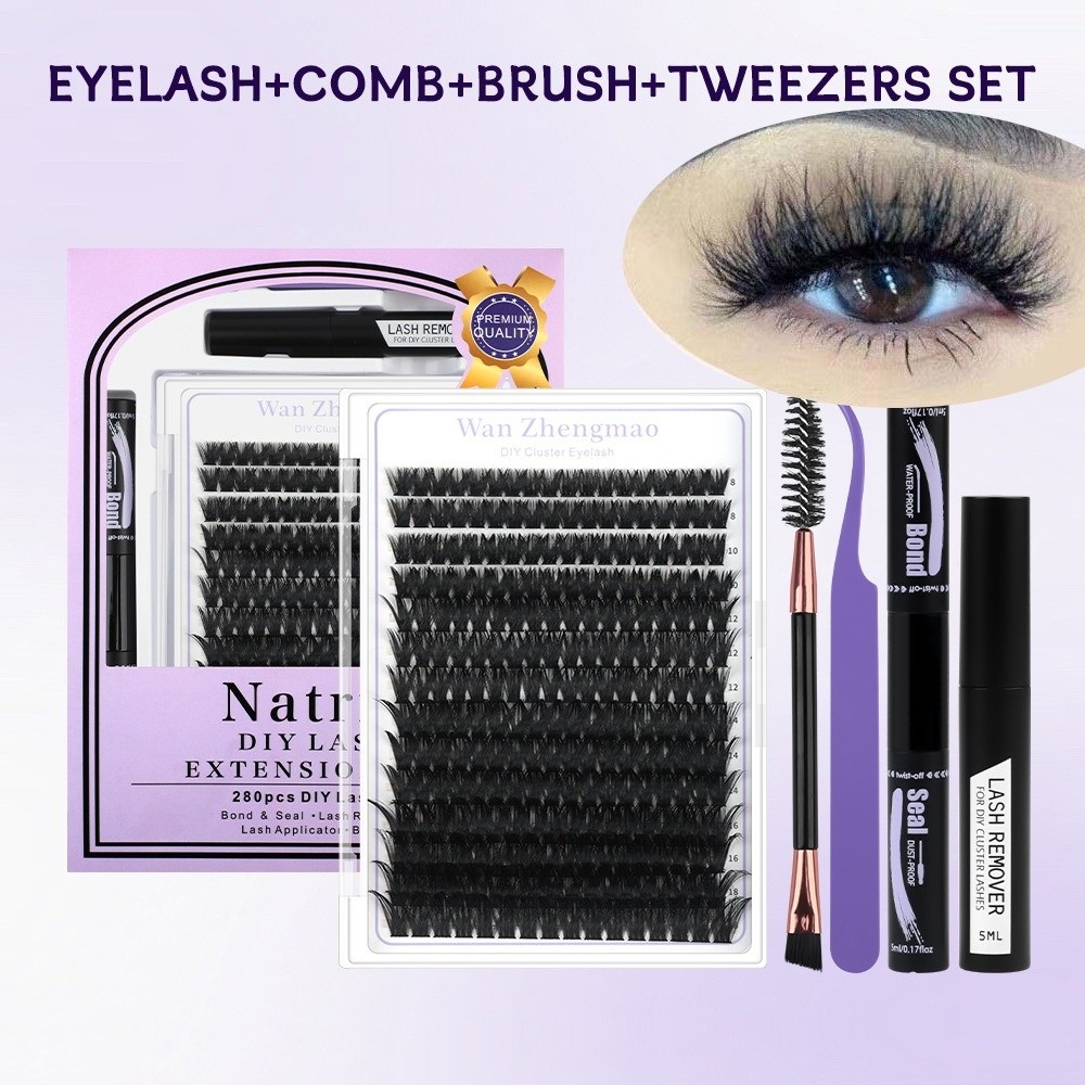 8-18mm Length False Eyelashes  - Eyelash Extension Look recension och pris