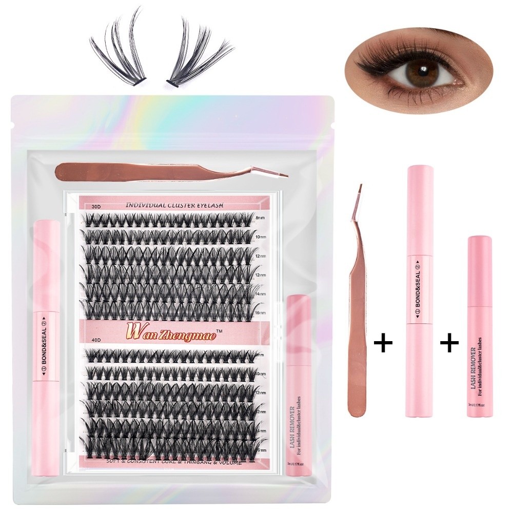 8-16mm Length False Eyelashes  - Eyelash Extension Look recension och pris
