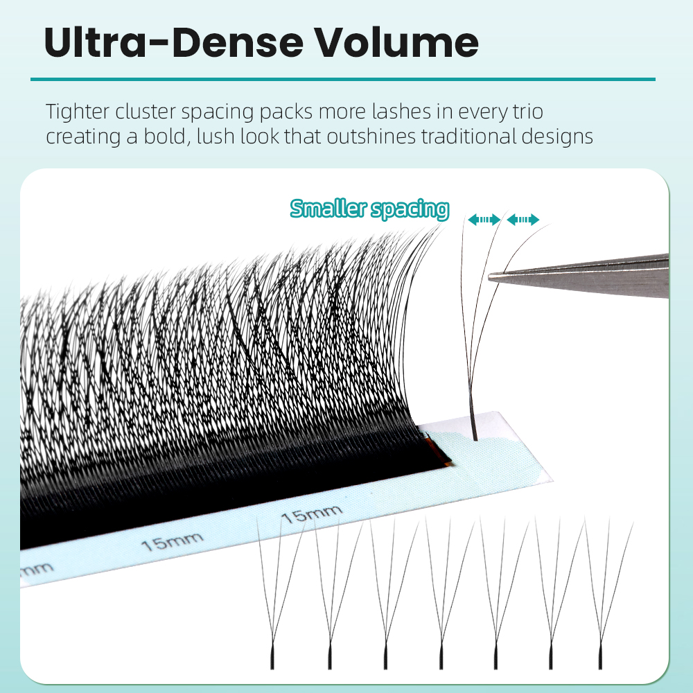 Yelix Narrow 3D 4D 5D W Premad - Eyelash Extension For Asian Eyes recension och pris