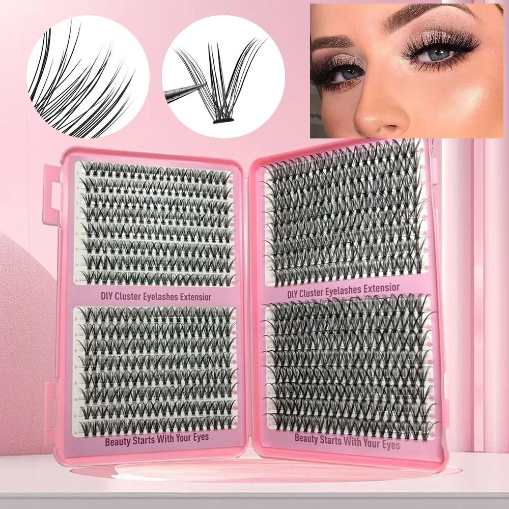 New Thick Long False Eyelashes - Eyelash Extension Look recension och pris